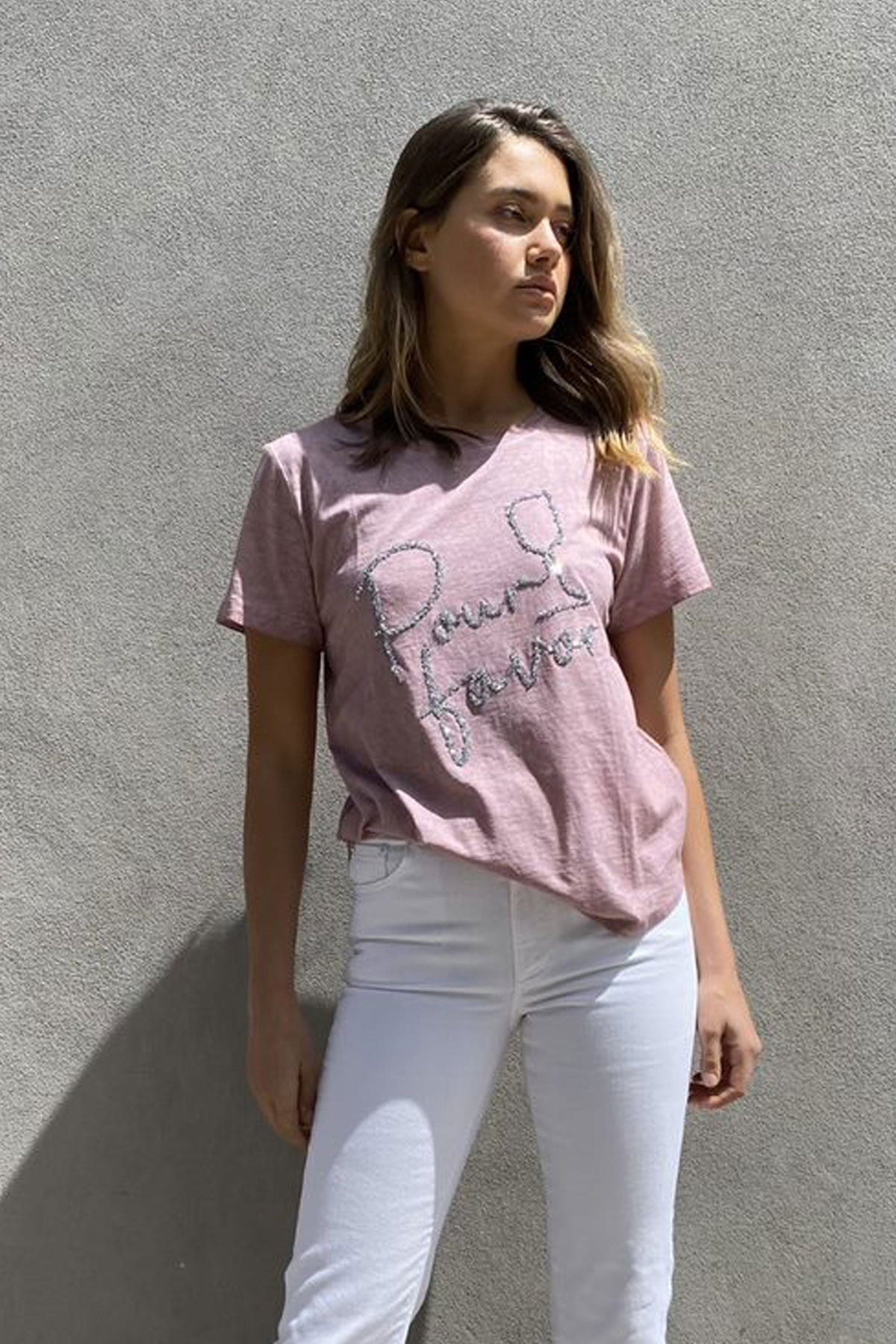 [TEST] Pour Favor Embellished Tee