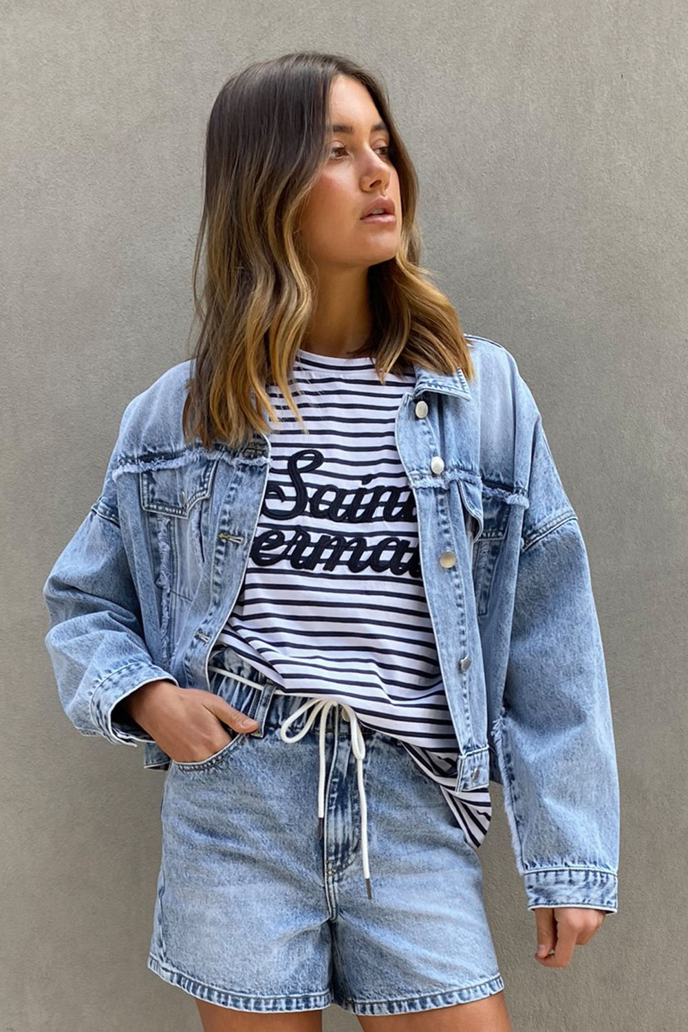 [TEST] Saint Germain Embroidered Tee
