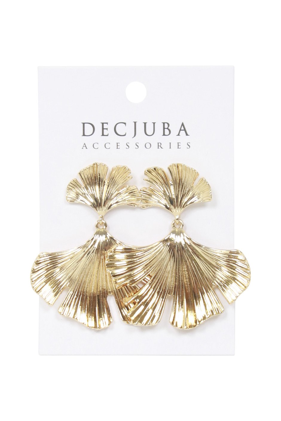[TEST] Wendy Fan Leaf Earrings