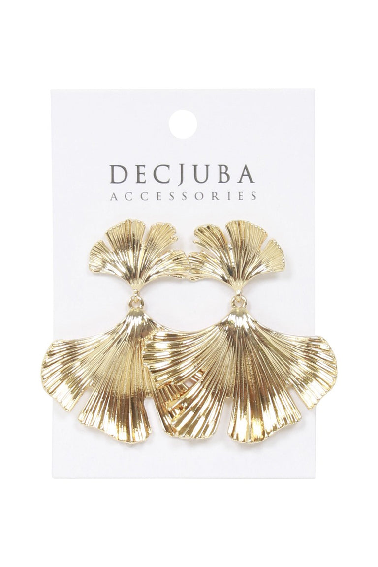 [TEST] Wendy Fan Leaf Earrings