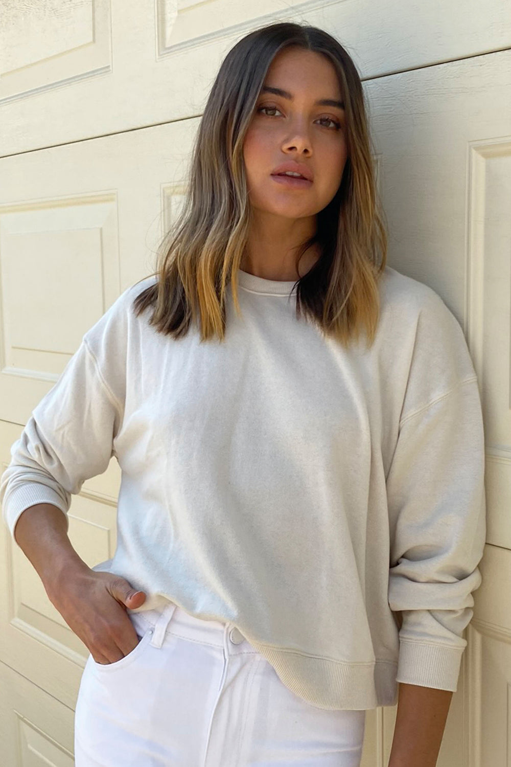 [TEST] Morgan Cropped Sweat