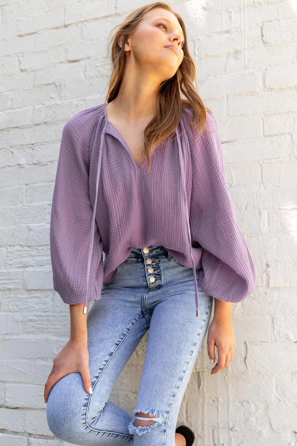 [TEST] Misa Balloon Sleeve Top