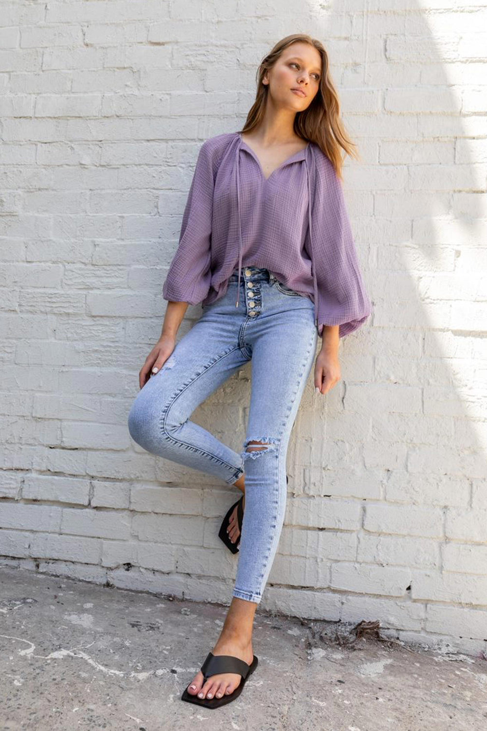 [TEST] Misa Balloon Sleeve Top