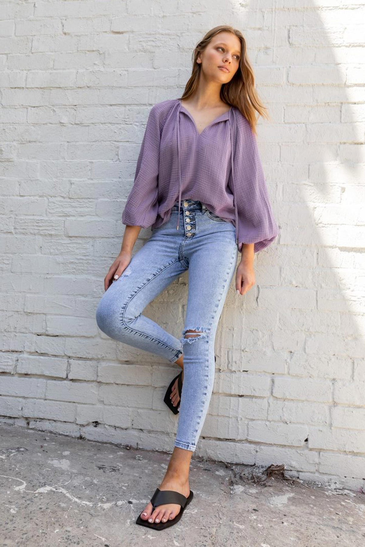 [TEST] Misa Balloon Sleeve Top
