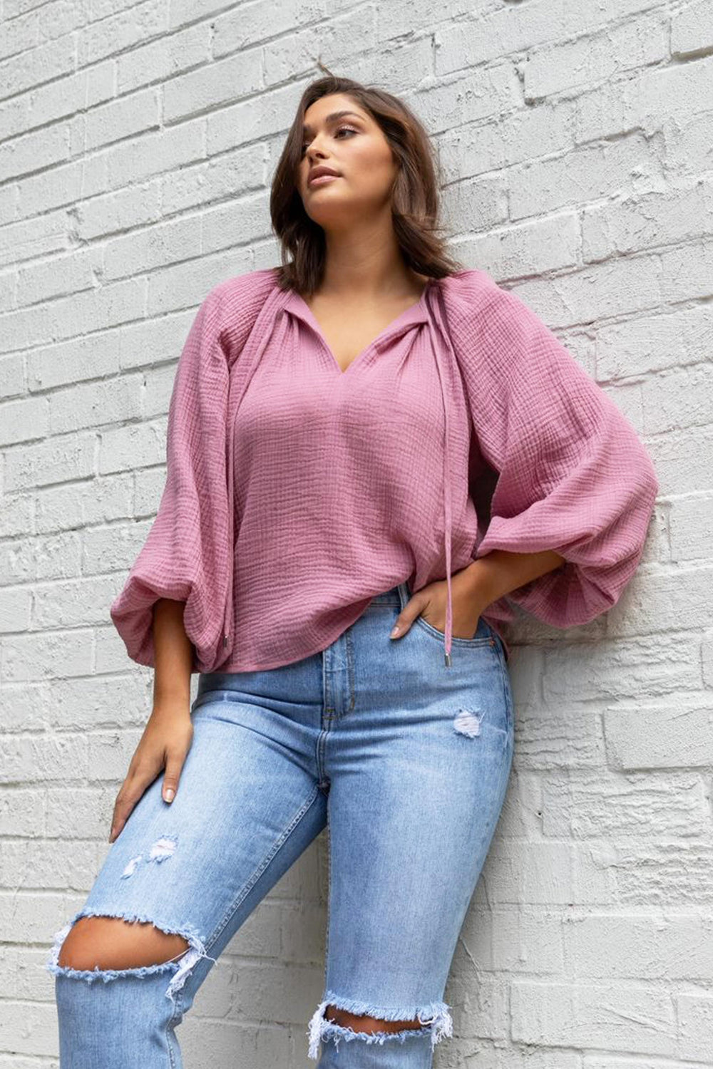 [TEST] Misa Balloon Sleeve Top