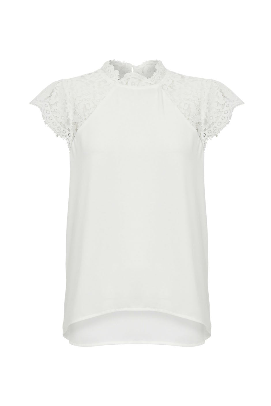 [TEST] Willow Lace Frill Sleeve Top