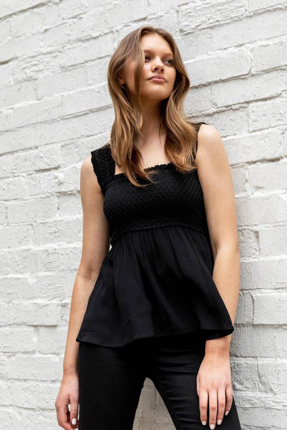 [TEST] Erin Shirred Cami