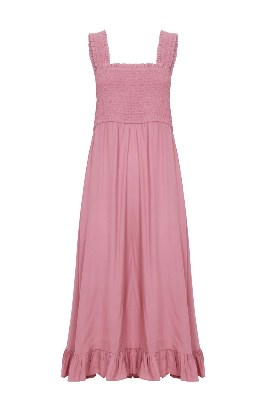 [TEST] Lucy Shirred Midi Dress