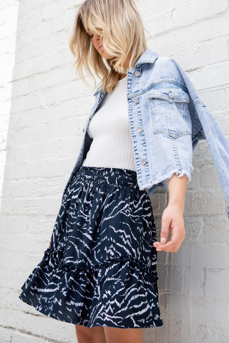 [TEST] Penny Printed Mini Skirt