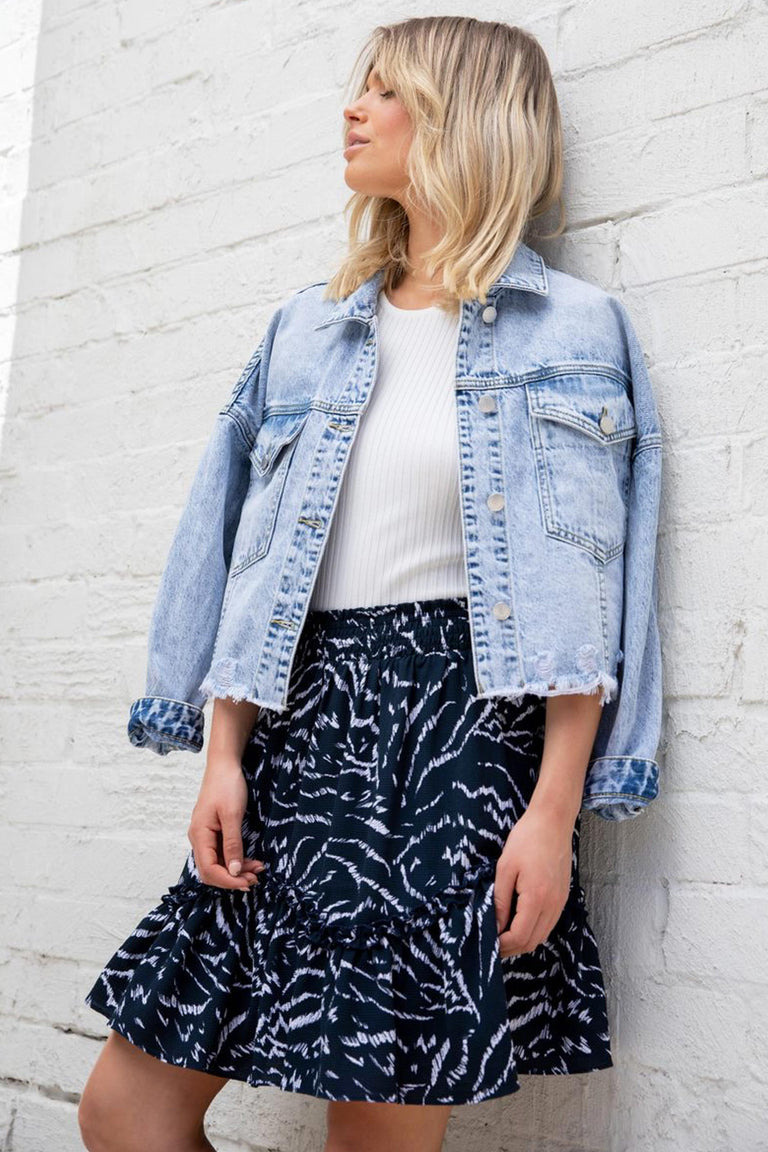 [TEST] Penny Printed Mini Skirt