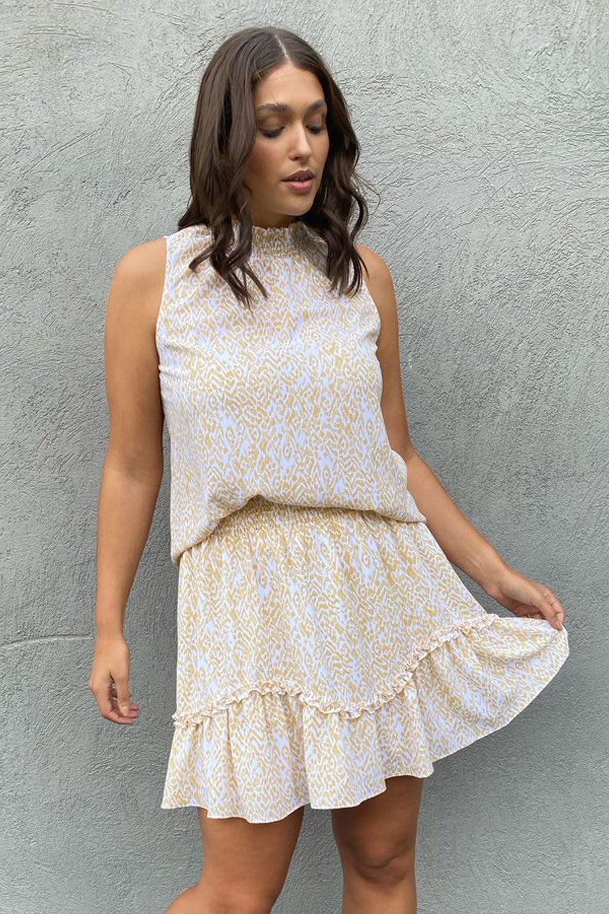 [TEST] Penny Printed Mini Skirt