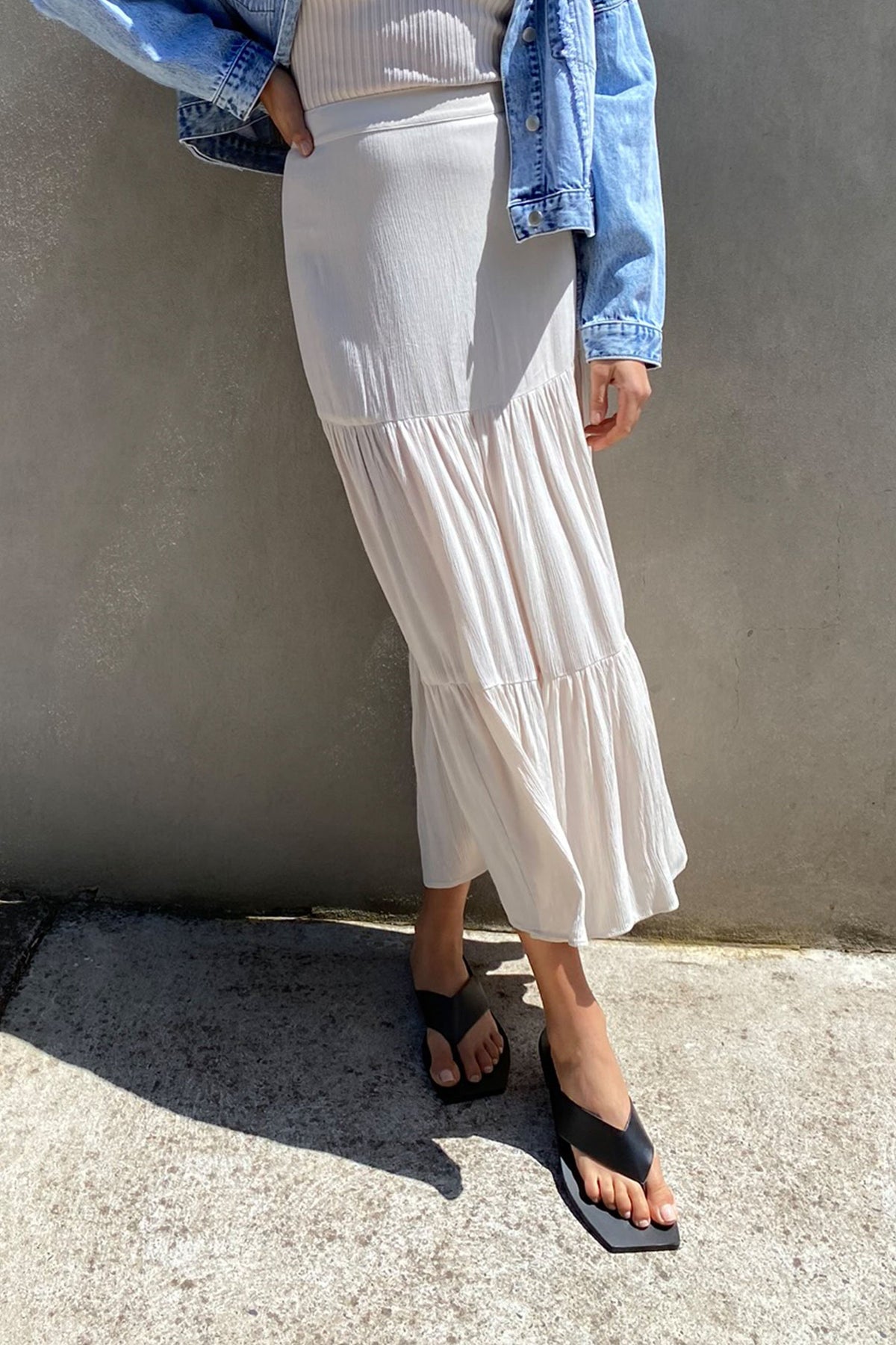 [TEST] Alice Crinkle Maxi Skirt