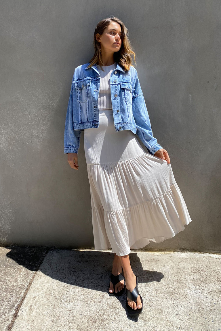 [TEST] Alice Crinkle Maxi Skirt