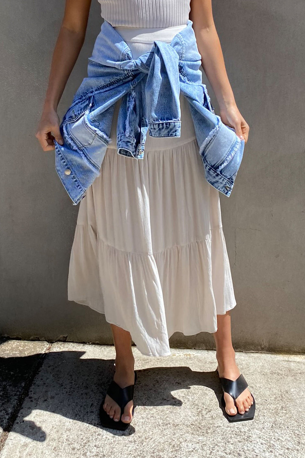 [TEST] Alice Crinkle Maxi Skirt