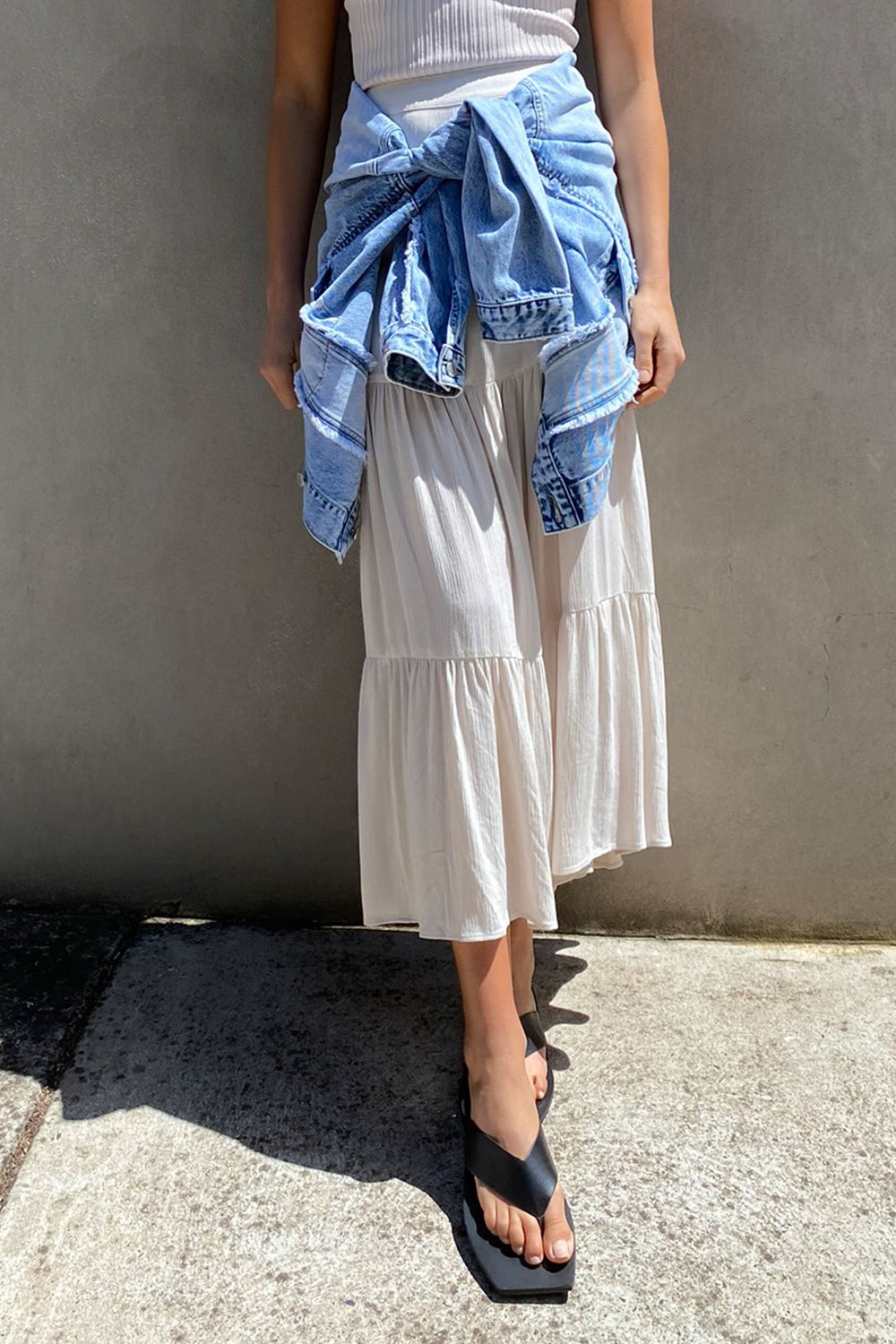 [TEST] Alice Crinkle Maxi Skirt