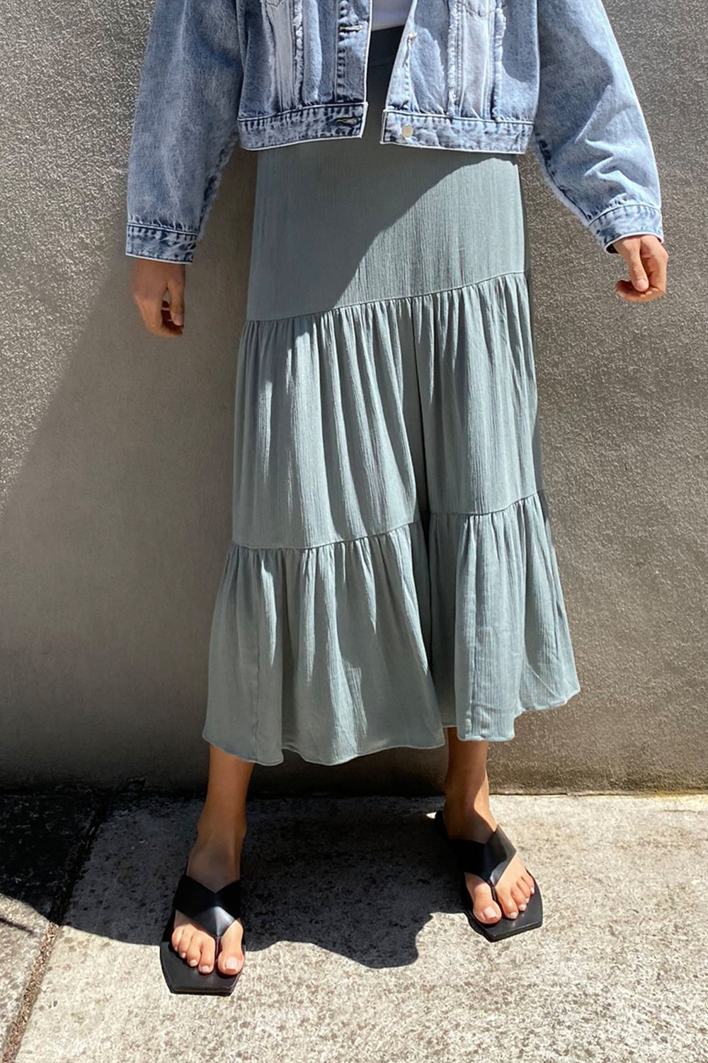 [TEST] Alice Crinkle Maxi Skirt