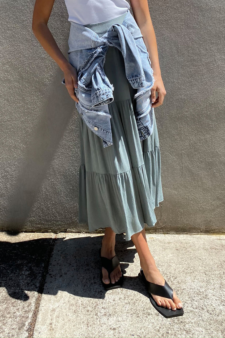 [TEST] Alice Crinkle Maxi Skirt