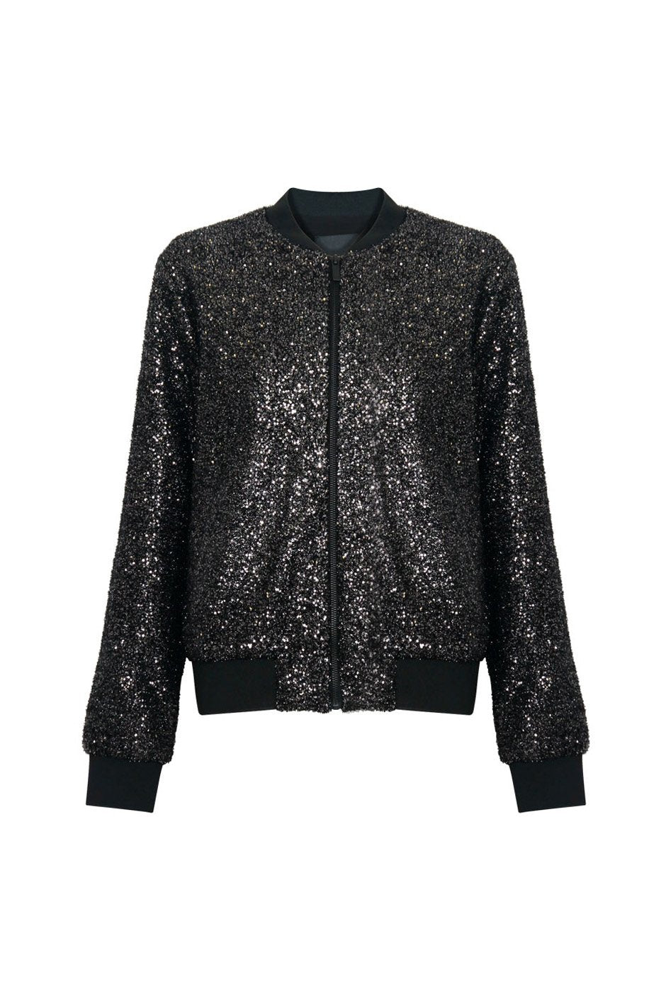 [TEST] Hutton Sequin Bomber Jacket