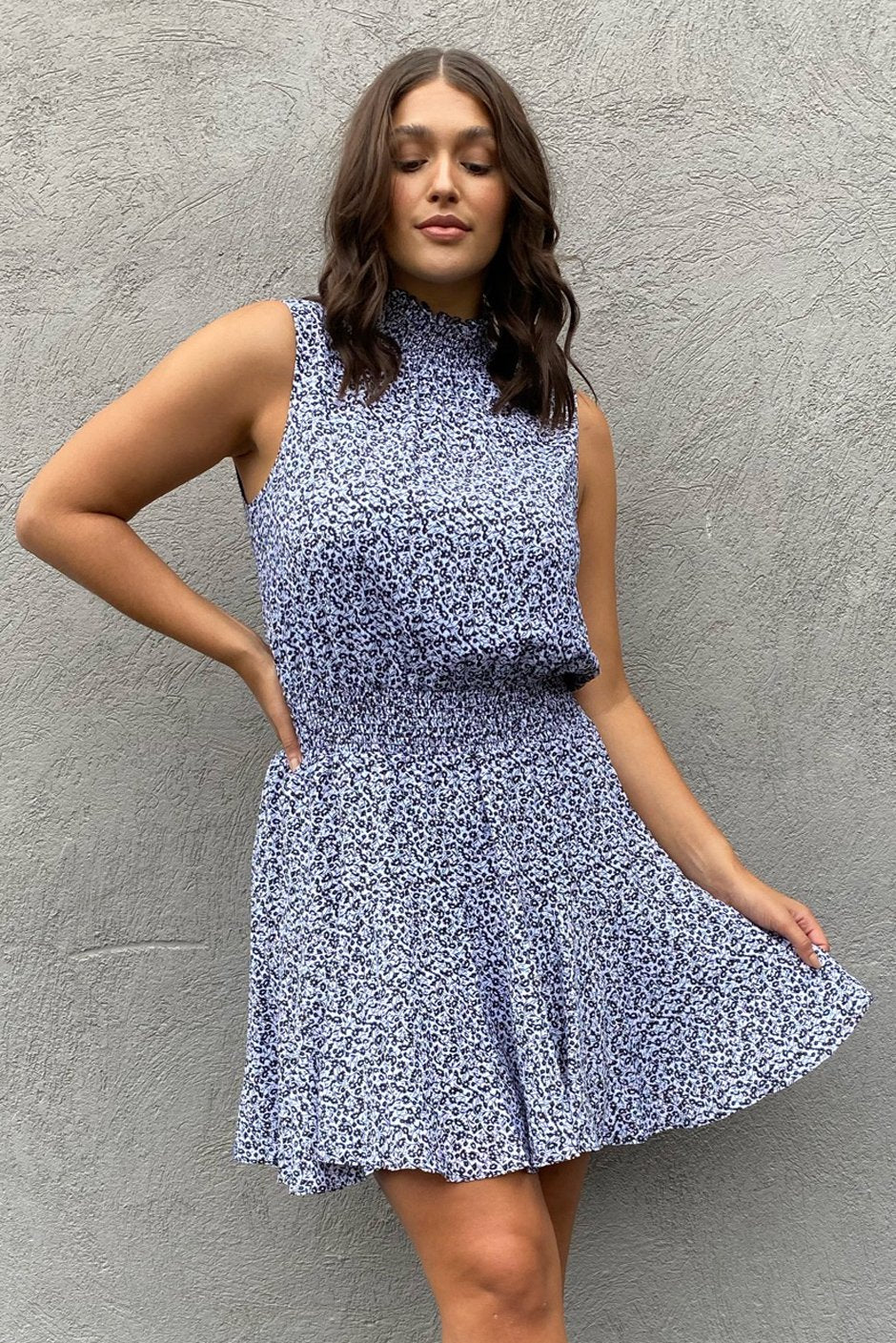 [TEST] Emmy Shirred Waist Dress