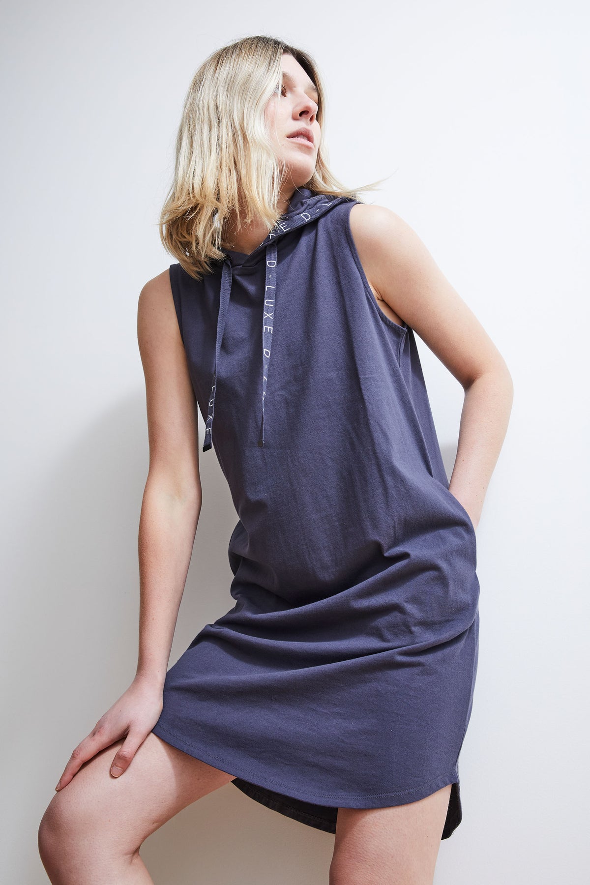 [TEST] D-Luxe Hooded Tank Dress