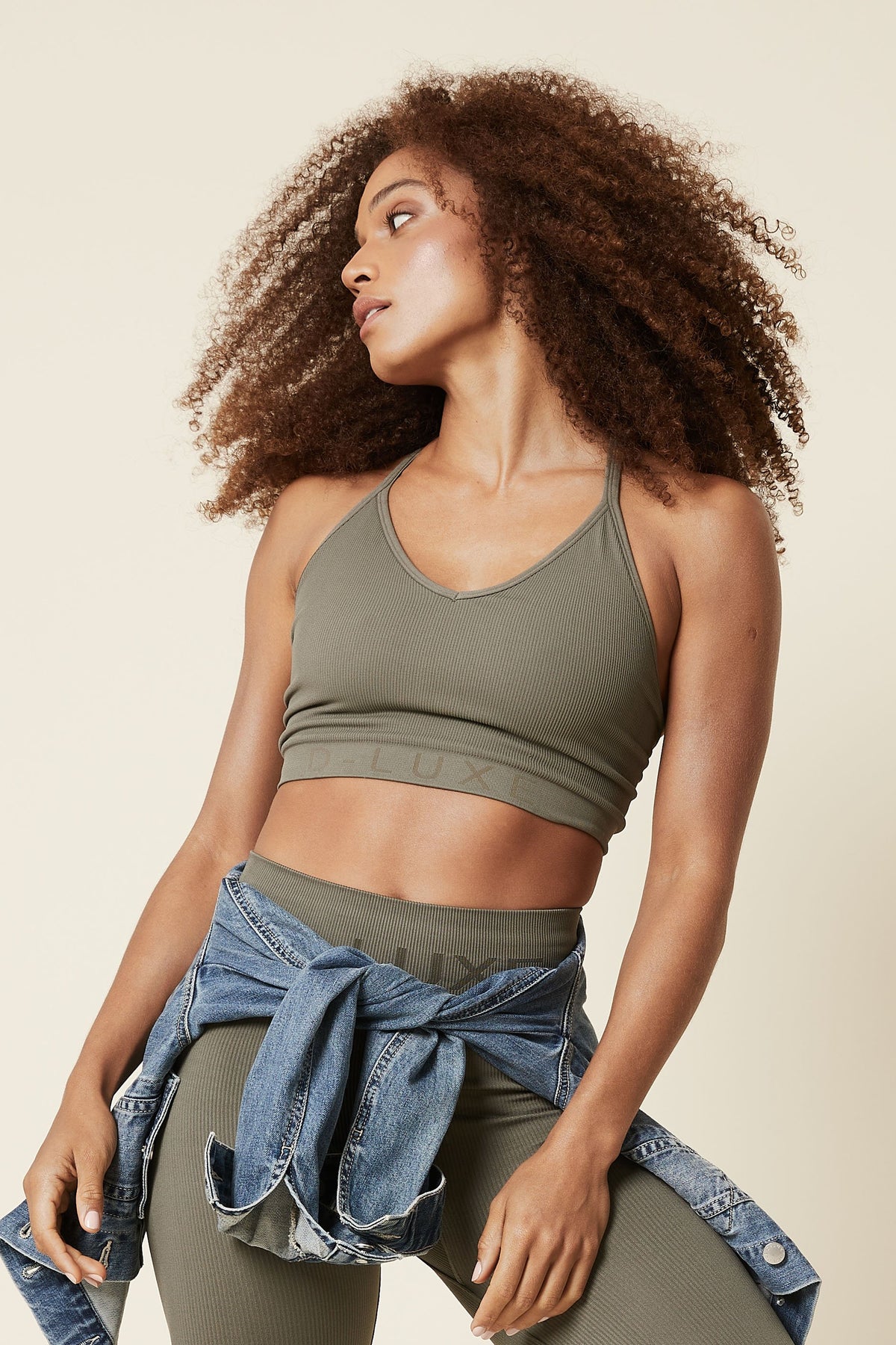 [TEST] D-Luxe Active Rib V-Neck Tank
