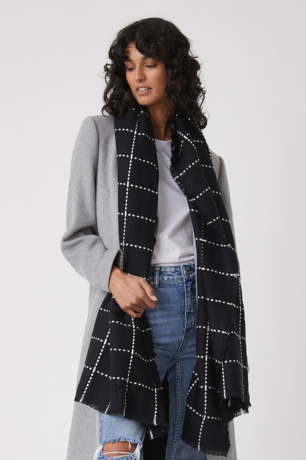 [TEST] Stitch Check Scarf