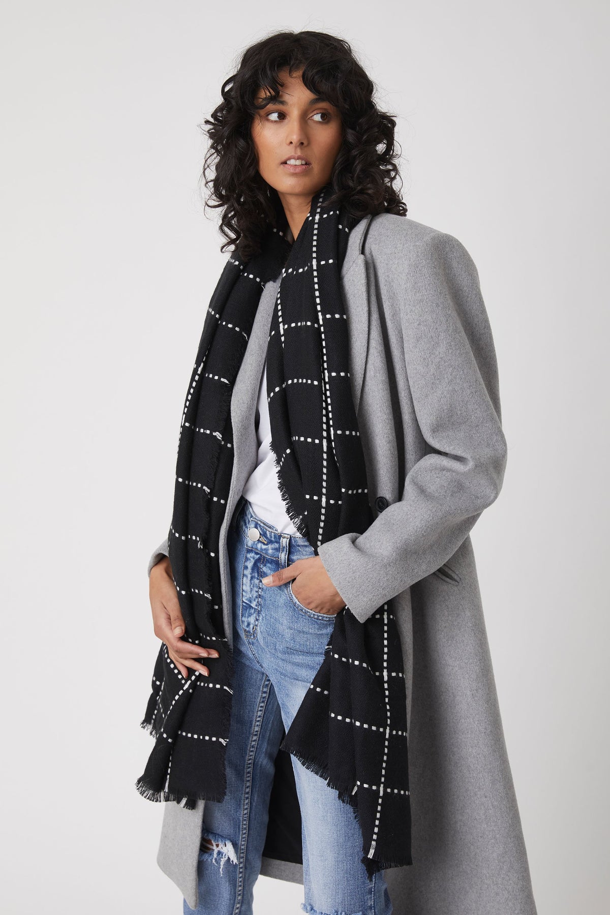 [TEST] Stitch Check Scarf