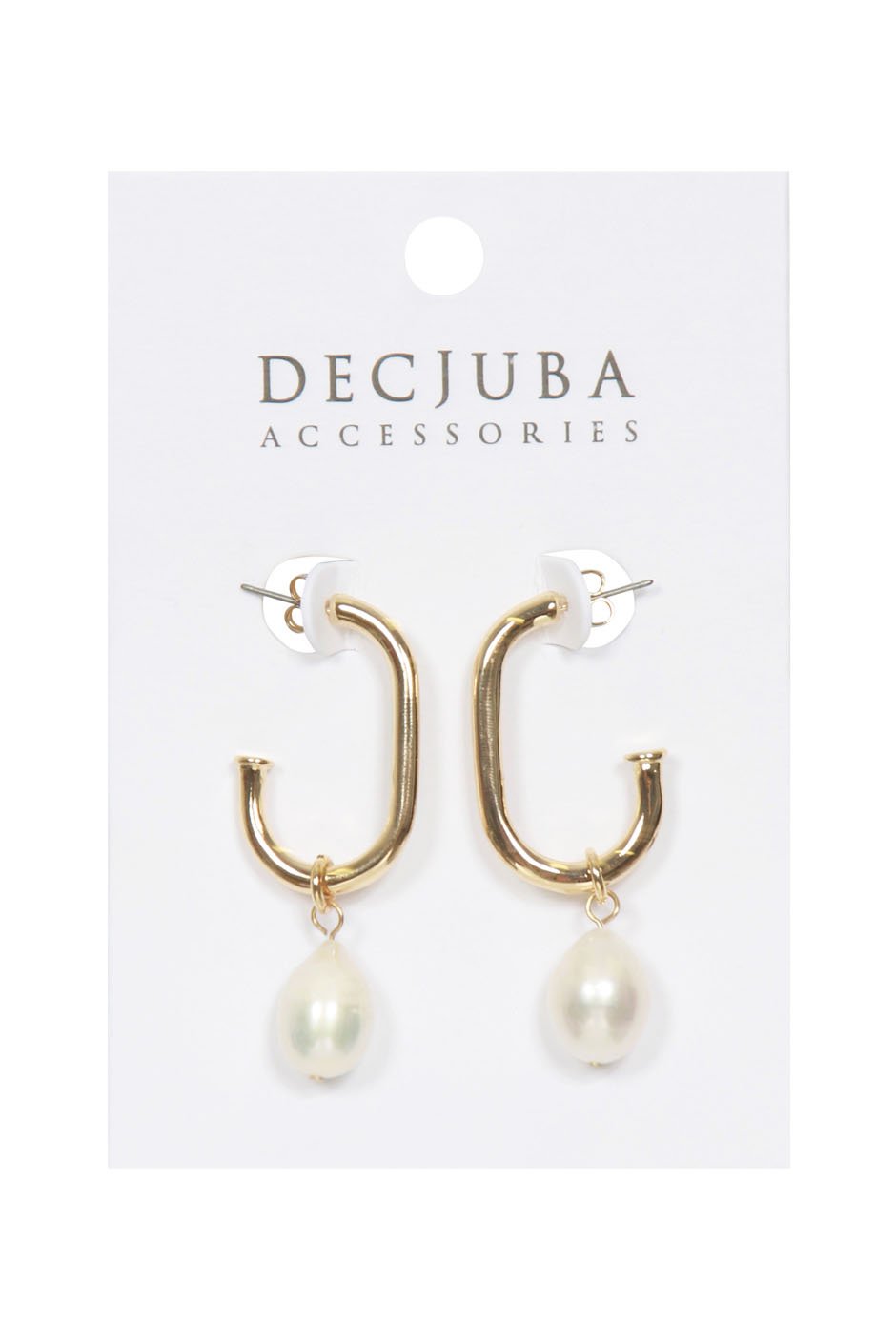 [TEST] Yamin Pearl Hoop Earrings