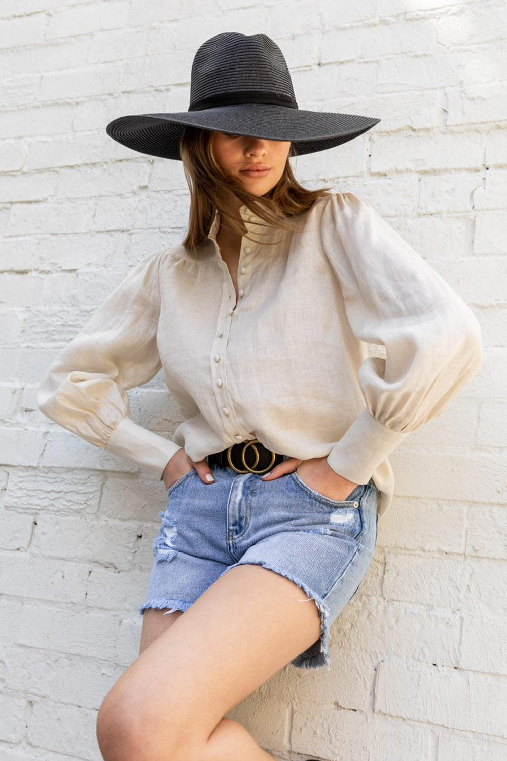 [TEST] Blake Collarless Shirt