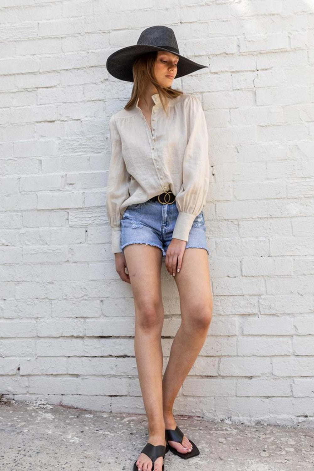 [TEST] Blake Collarless Shirt