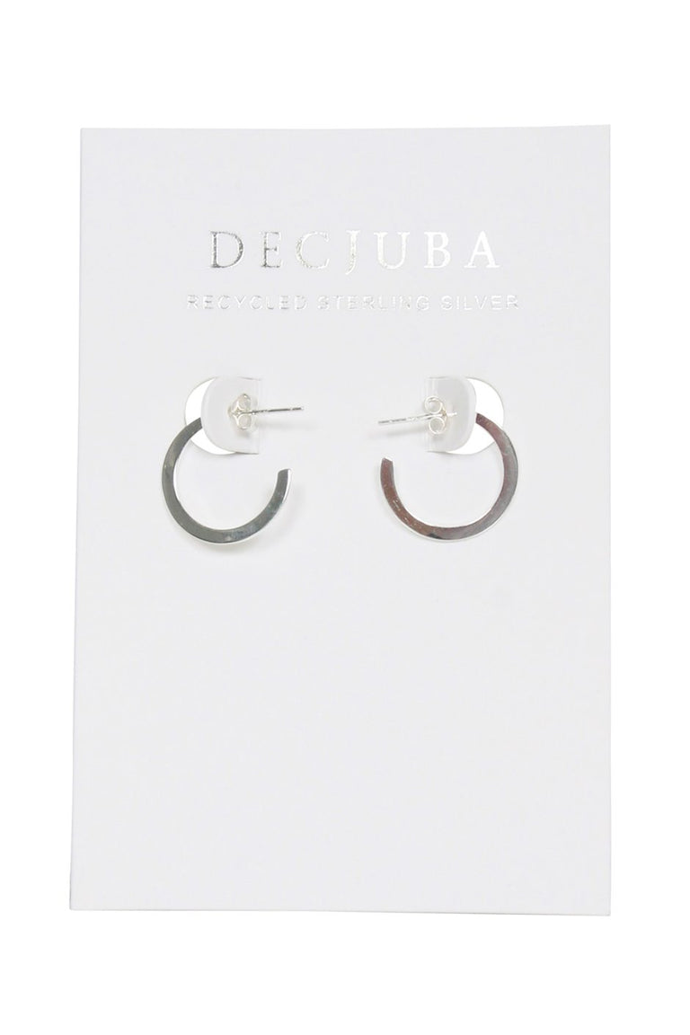[TEST] 15mm Plain Hoop Earrings