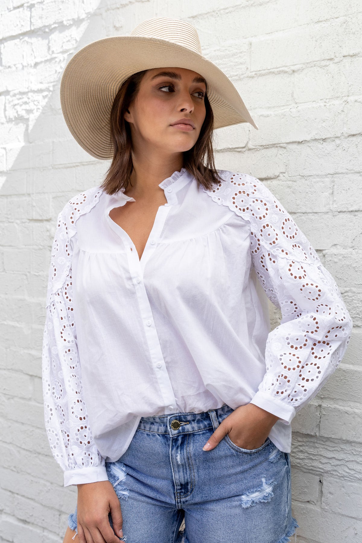 [TEST] Kaitlyn Balloon Sleeve Shirt