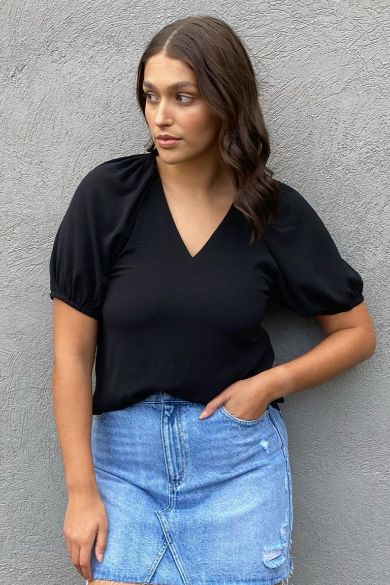 [TEST] Genevieve Puff Sleeve Top