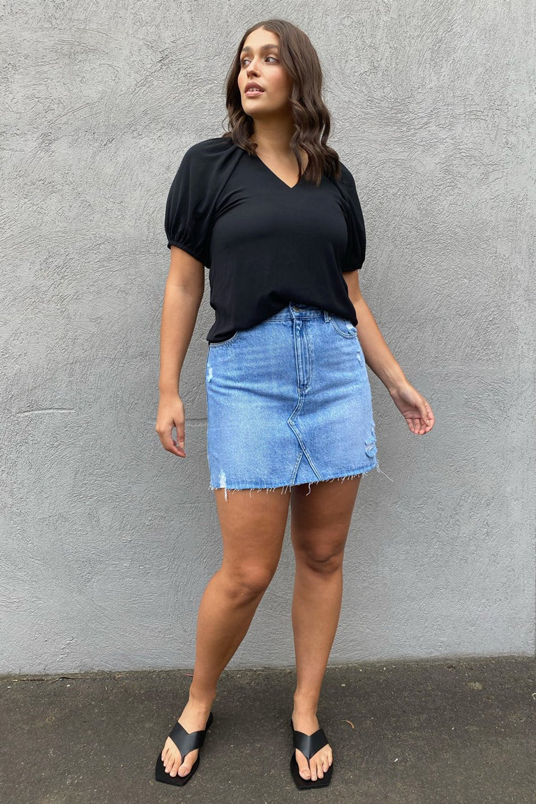 [TEST] Genevieve Puff Sleeve Top