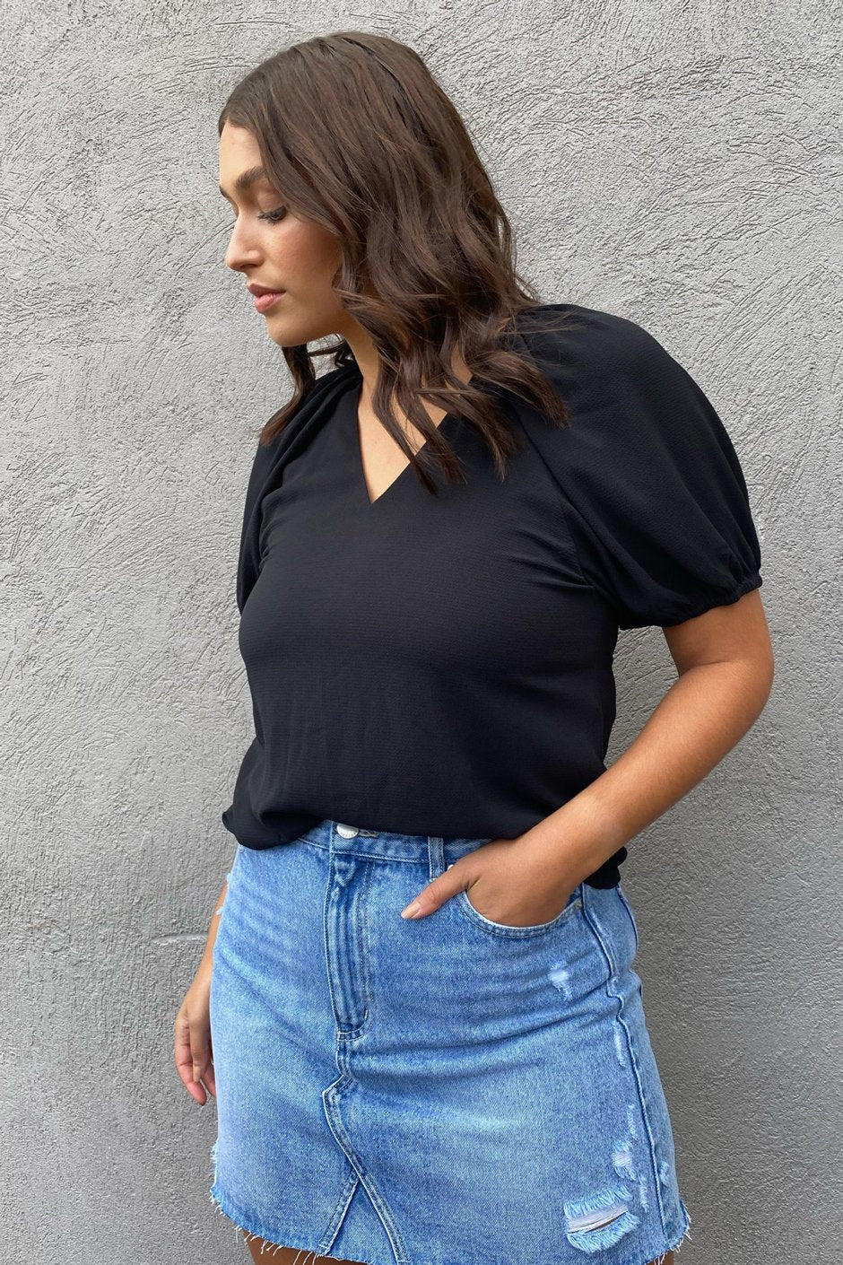 [TEST] Genevieve Puff Sleeve Top