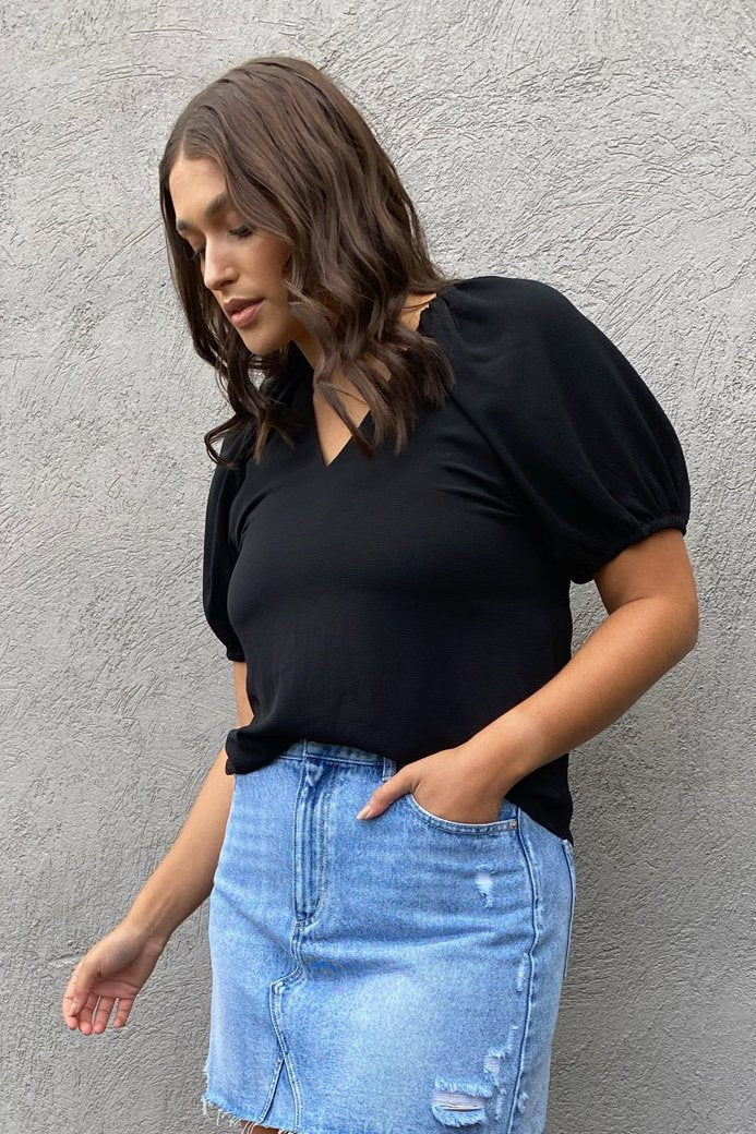 [TEST] Genevieve Puff Sleeve Top