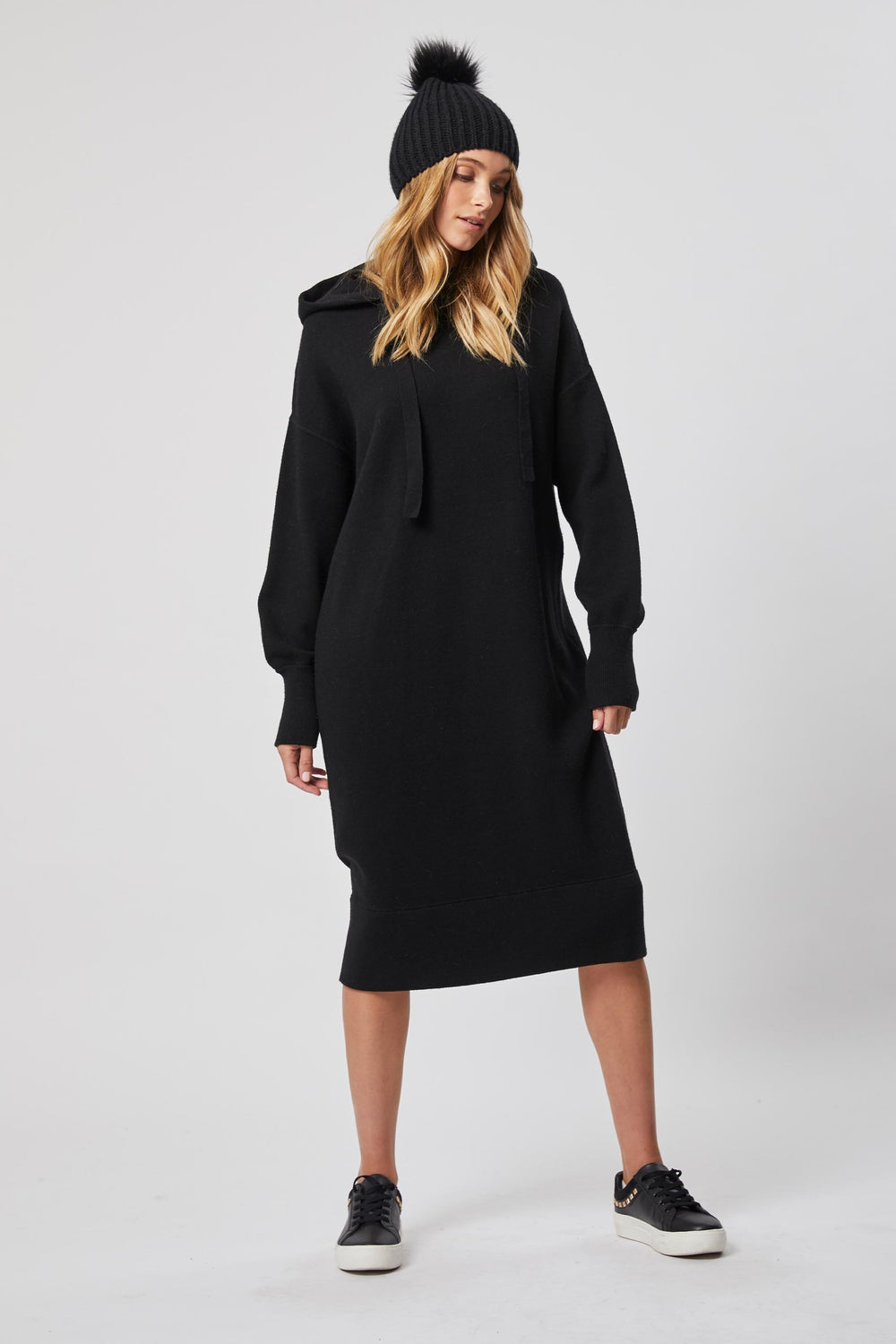 [TEST] Emmett Hooded Knit Dress