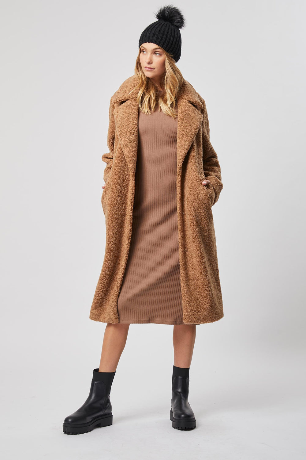 [TEST] Ruth Rib Knit Midi Dress