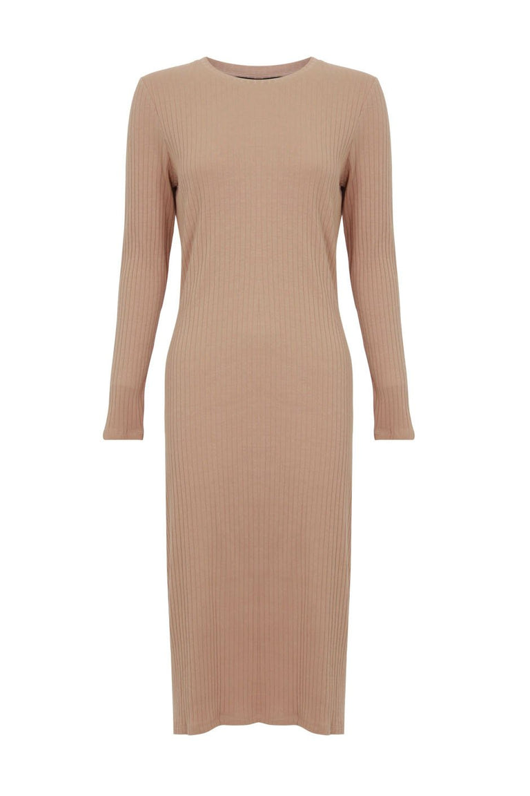 [TEST] Ruth Rib Knit Midi Dress