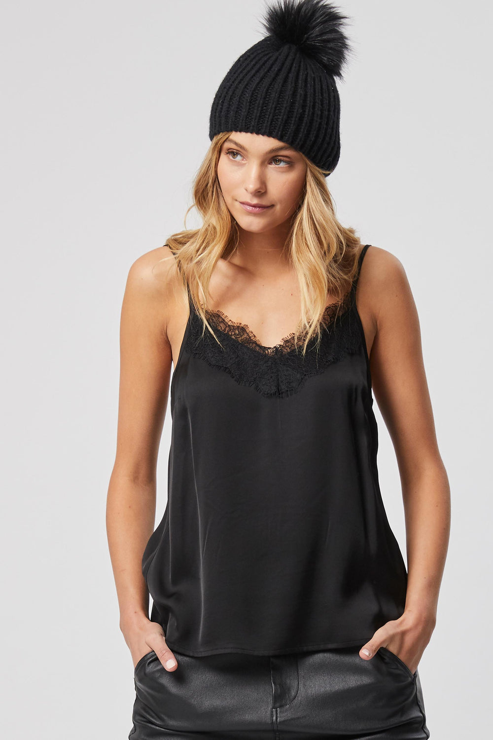 [TEST] Alison Lace Trim Cami