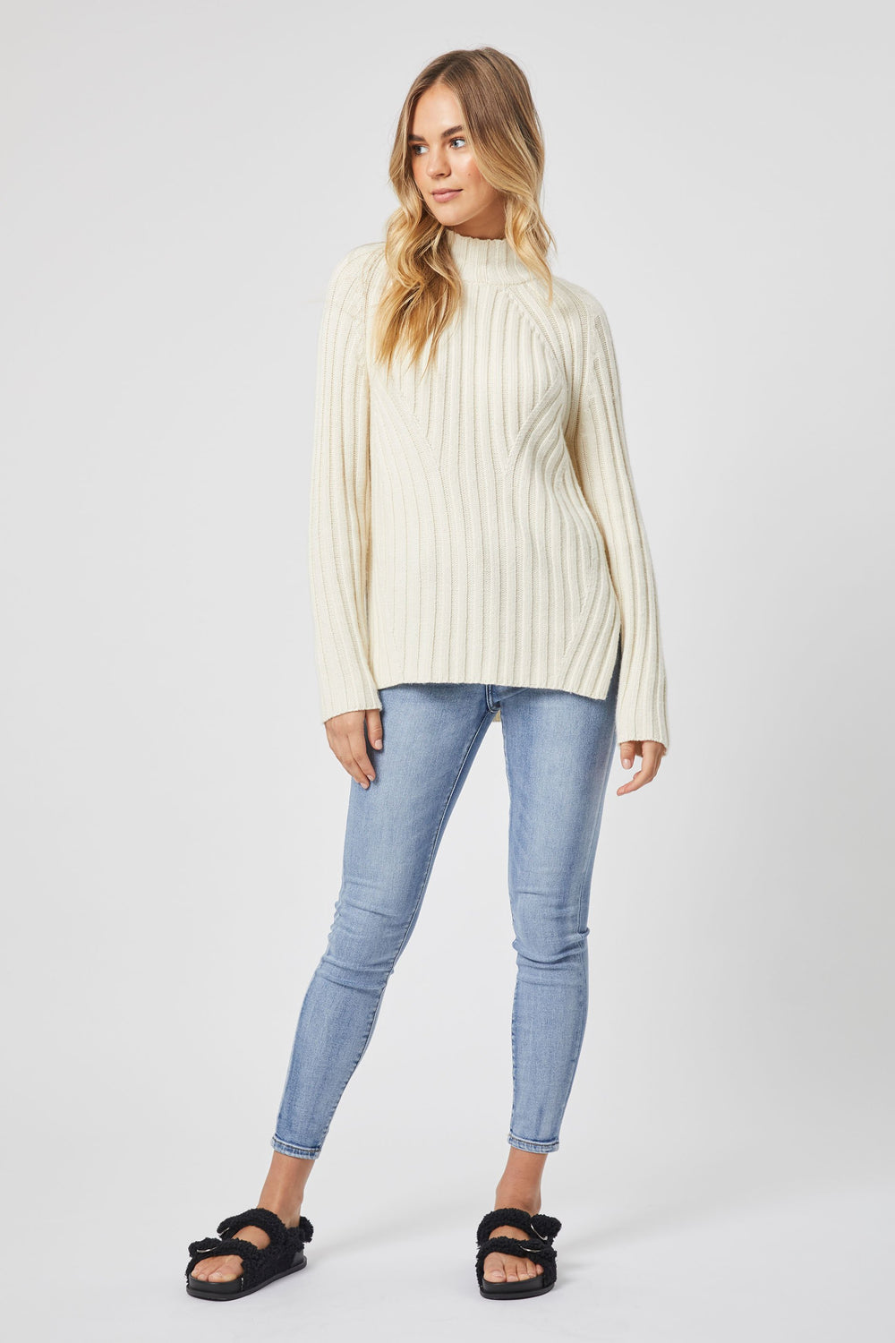 [TEST] Lachie Longline Rib Jumper