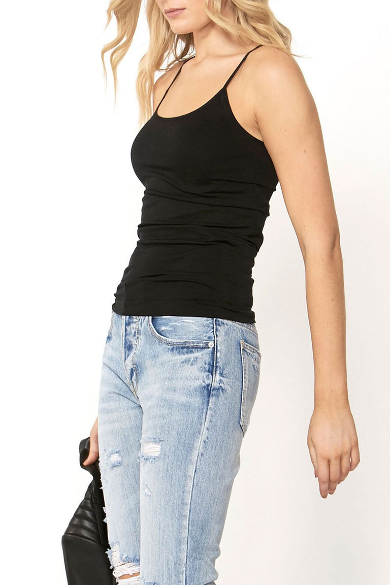 [TEST] Seamless Basic Thin Strap Tank