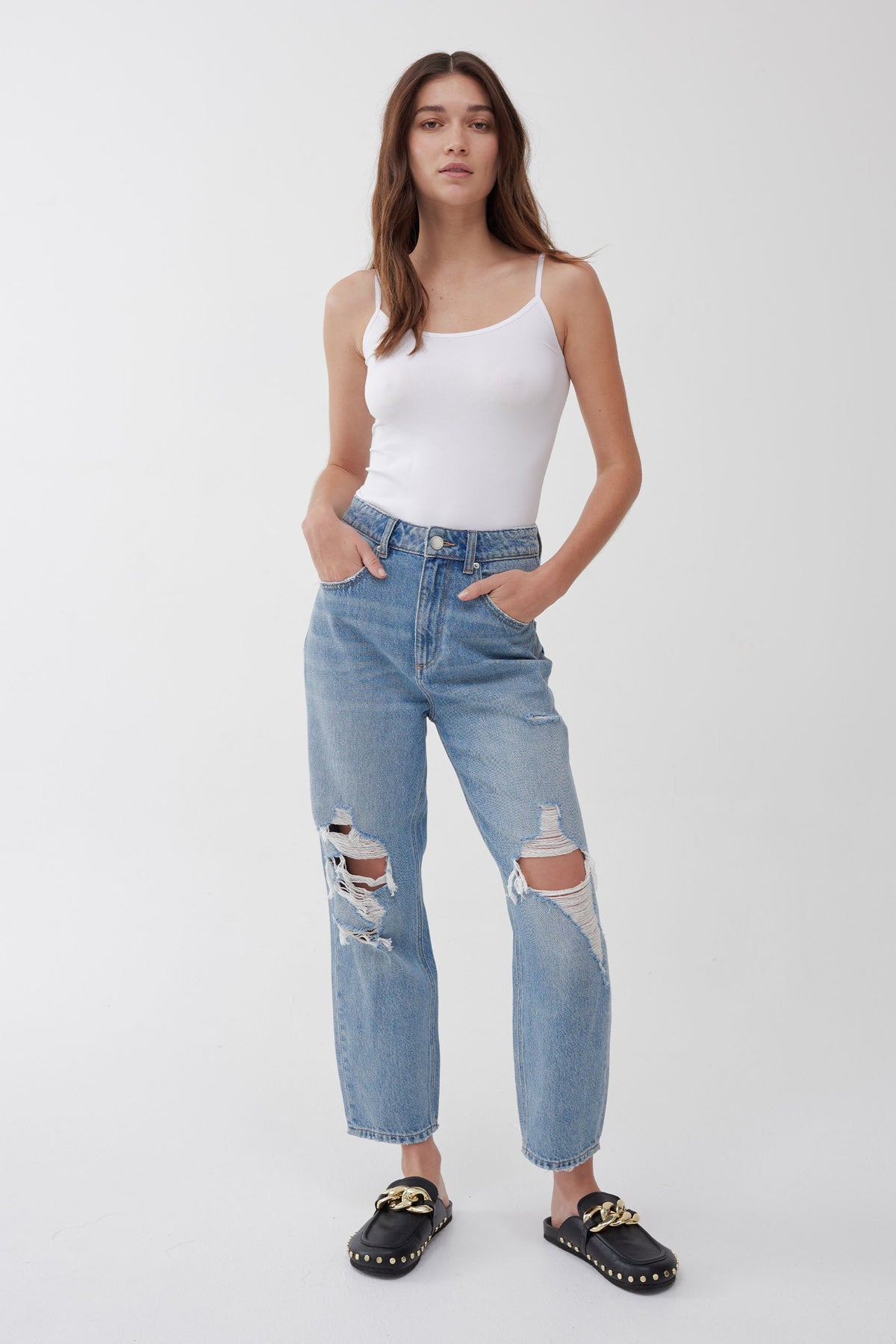 [TEST] Seamless Basic Thin Strap Tank