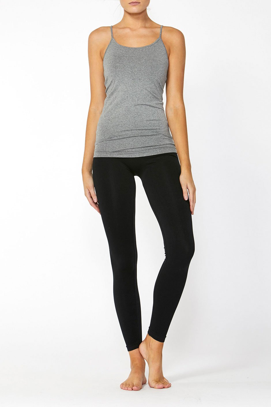 [TEST] Seamless Basic Thin Strap Tank