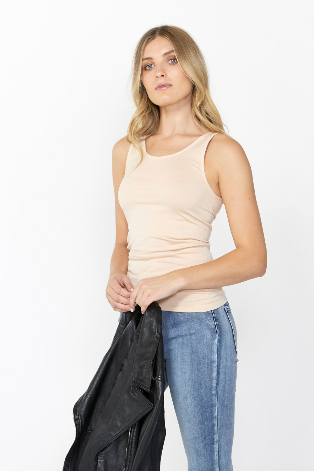 [TEST] Seamless Basic Wide Strap Tank