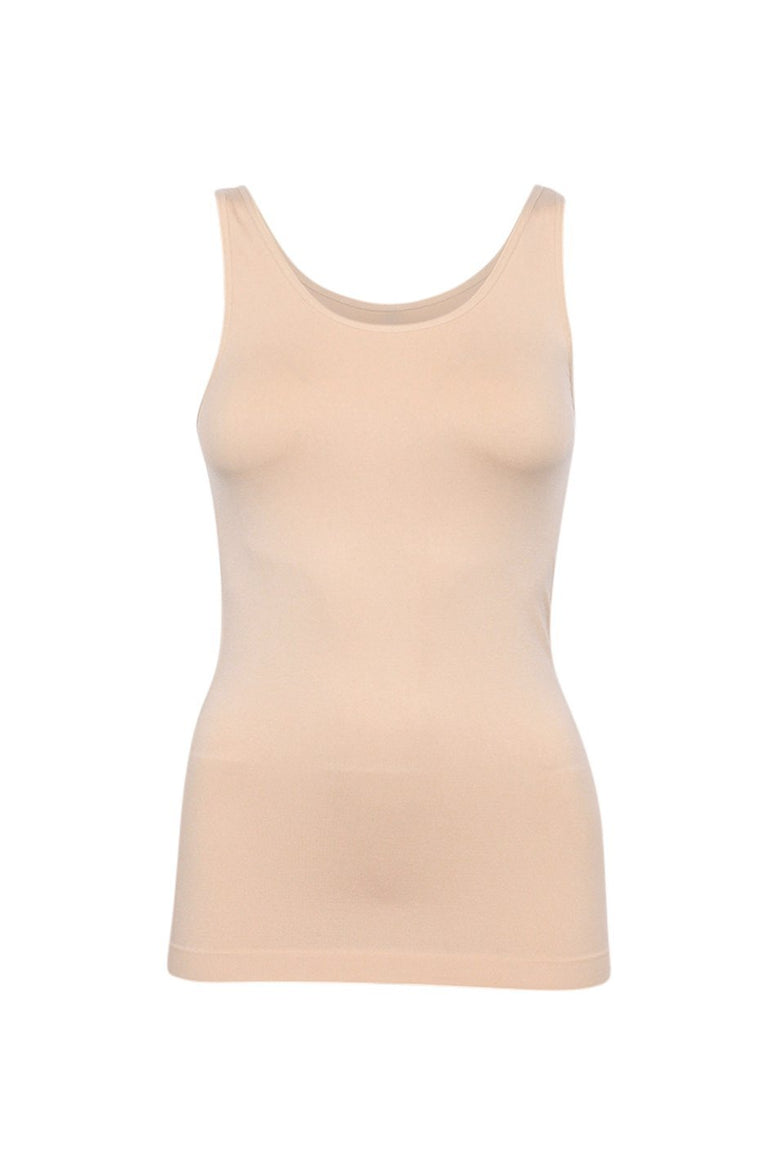 [TEST] Seamless Basic Wide Strap Tank