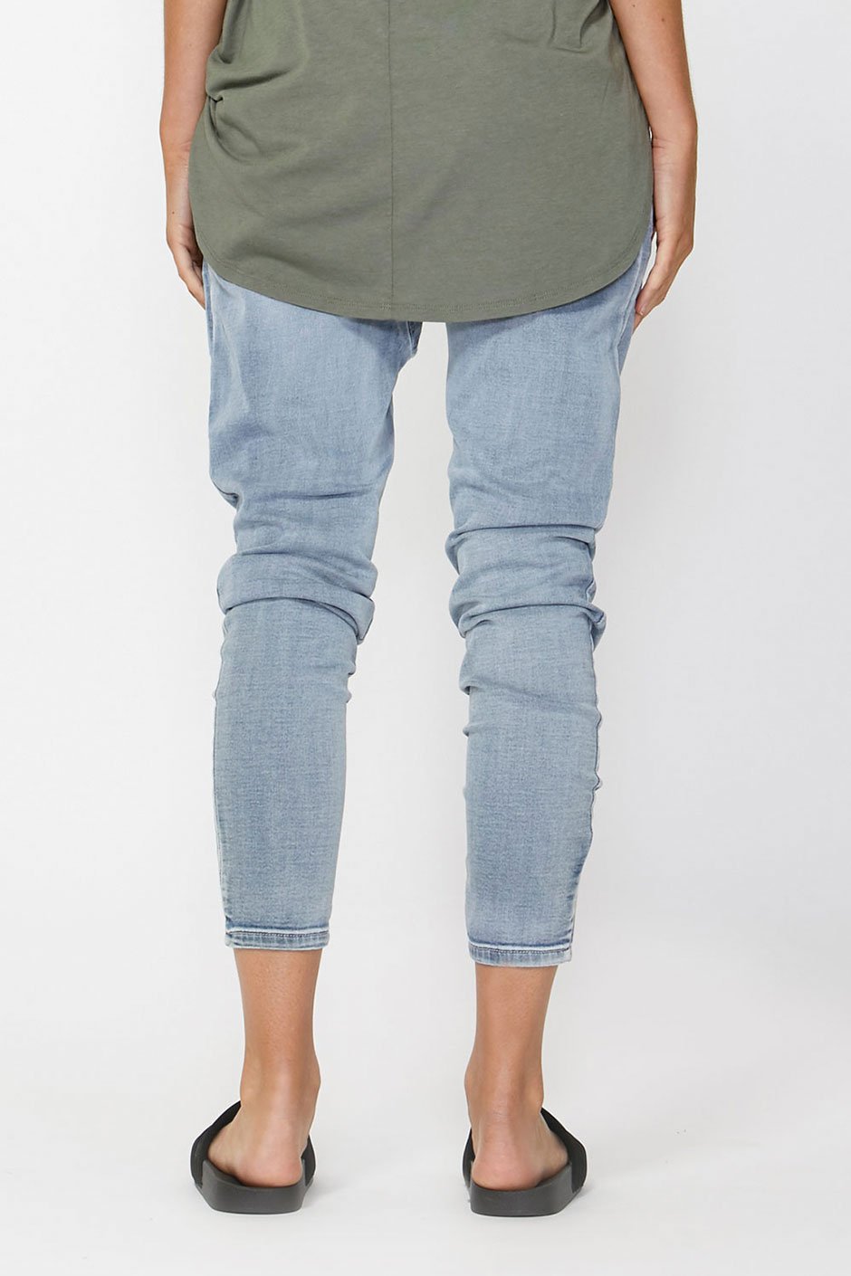 [TEST] Luxe Fleur Drop Crotch Jean