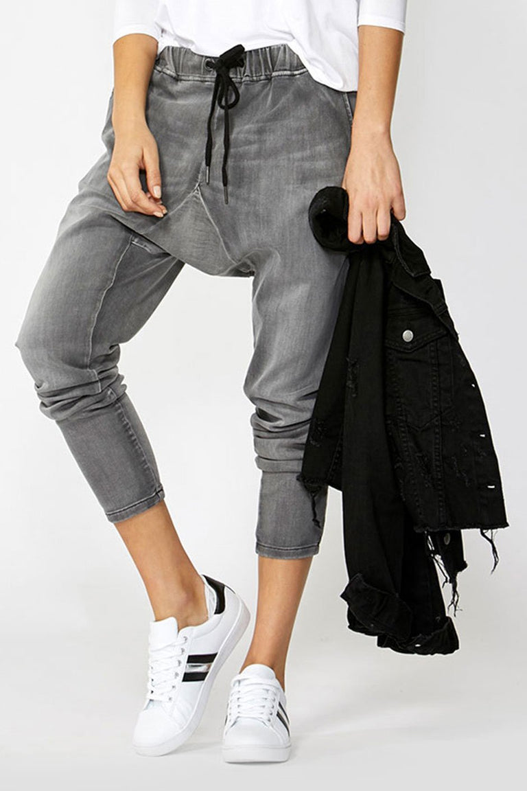 [TEST] Luxe Fleur Drop Crotch Jean