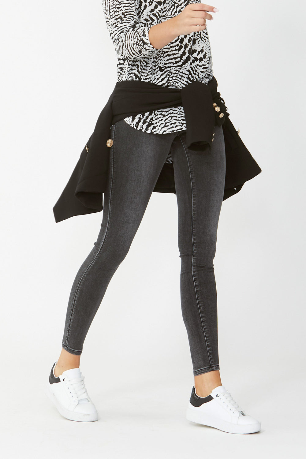 [TEST] Riley Mid Rise Skinny Jeans