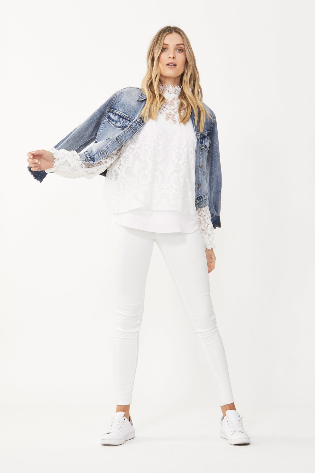 [TEST] Riley Mid Rise Skinny Jeans